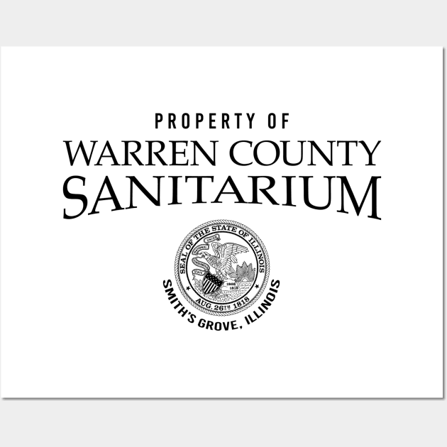 Warren County Sanitarium Wall Art by SchaubDesign